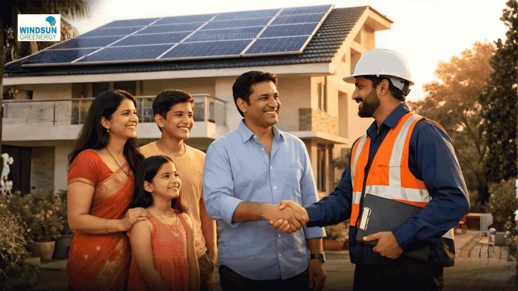 solar panel installation in Nashik rooftop system