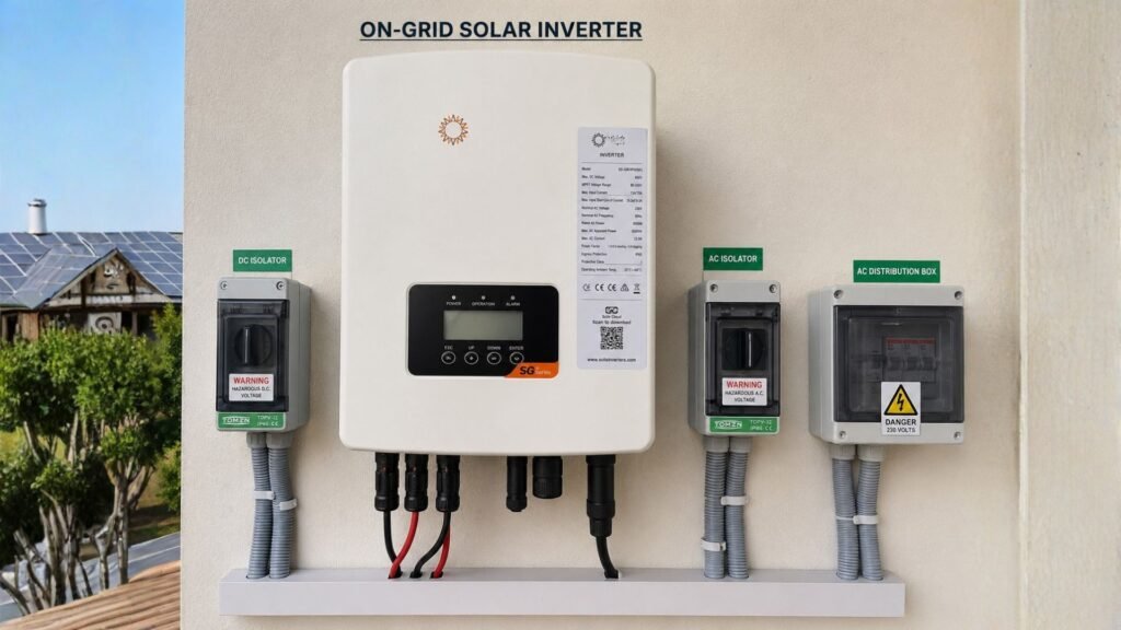 on-grid solar rooftop system in Nashik