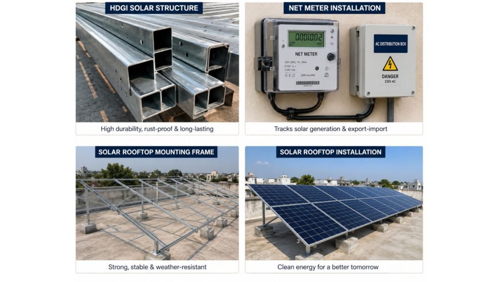 on-grid solar rooftop system in Nashik